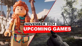 Top 10 Games You Need to Play This November 2024 [upl. by Lim]