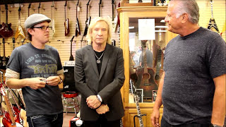 Joe Walsh Eagles and Joe Bonamassa at Normans Rare Guitars [upl. by Giardap]