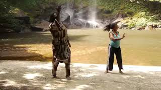 Mane West African Dance  Step by Step [upl. by Turne]