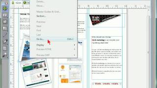 Browsing Menus in QuarkXpress 8 [upl. by Foah958]