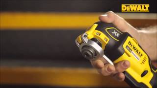 DEWALT® 18V XR BRUSHLESS OSCILLATING MULTITOOL  DCS355P1 [upl. by Eenolem]