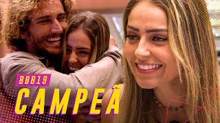 PAULA É A VENCEDORA DO BBB19 EM FINAL CONTRA ALAN 💥  BIG BROTHER BRASIL 19 [upl. by Ojimmas]