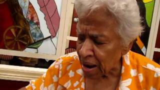 Leah Chase explains the buffet for Adonicias birthday dinner [upl. by Sylvia771]