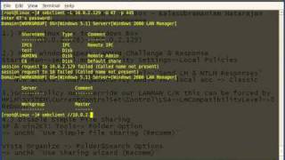 Windows SMBCLIENT Share [upl. by Annayak175]
