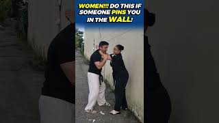 How to Defend Yourself When Someone Pins You in the Wall  Learn REAL SelfDefense with Dr Marc [upl. by Amata]