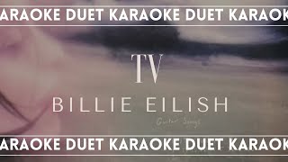 KARAOKE DUET TV  Billie Eilish [upl. by Julius]