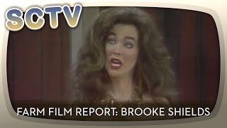 SCTV  Farm Film Report Brooke Shields [upl. by Barhos]