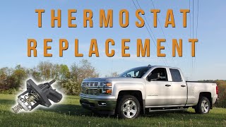 Radiator Fan Wont Turn Off 2014  2019 Silverado amp Sierra Bad Thermostat Replaced  Part 12674639 [upl. by Caravette]