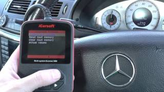 Mercedes Benz Instrument Cluster Fault Finding Diagnostic Kit [upl. by Orr359]