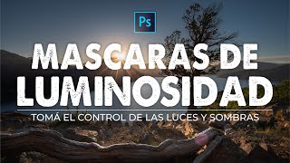 Tutorial MÁSCARAS DE LUMINOSIDAD en Photoshop FÁCIL Y RÁPIDO 🚀  Acciones [upl. by Aiclid654]