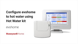 Configure evohome to hot water using Hot Water kit [upl. by Bacon]