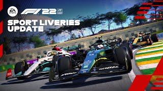 F1® 22  Sport Liveries Update [upl. by Hsina]