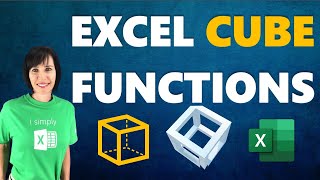 Excel CUBE Functions can do everything a PivotTable does and more [upl. by Ynafit]