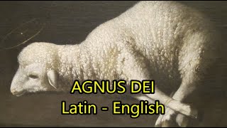 Agnus Dei  Samuel Barber  English lyrics [upl. by Nho121]