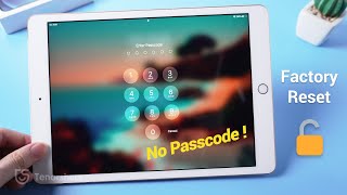 How to Factory Reset iPad without Passcode [upl. by Irahs]