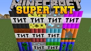 Minecraft SUPER TNT MASSIVE EXPLOSIONS DIAMONDS amp TONS OF MOBS Mod Showcase [upl. by Aitret]