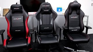 DXRacer Chair Differences Explained [upl. by Epolulot]