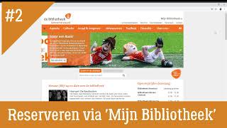 Reserveren via Mijn Bibliotheek  Bibliotheek Kennemerwaard [upl. by Huey]