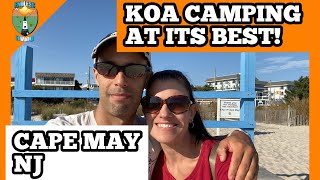 KOA CAMPING AT ITS BEST– CAPE MAY NJ [upl. by Amelina656]