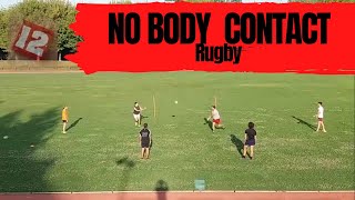 RUGBY DRILLS  no body contact  4 drills warm up skills [upl. by Russel669]