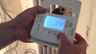 Worchester Boiler Honeywell Timer Instructions [upl. by Korns]