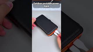 HIS225P solarpowerbank Fast Charging Foldable Multipanel Solar Powerbanks 20000mAh [upl. by Oirazan920]