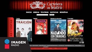 Cartelera de Teatro principal portal de consulta teatral en la CDMX  Imagen Empresarial [upl. by Leamsi25]