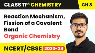 Reaction Mechanism Fission of a Covalent Bond  Organic Chemistry  Class 11 Chemistry Chapter 8 [upl. by Chauncey384]