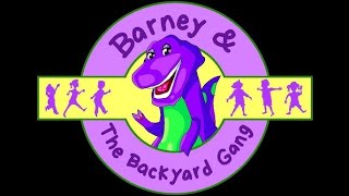 Barney And The Backyard Gang Theme Song High Tone Version [upl. by Bobbette]