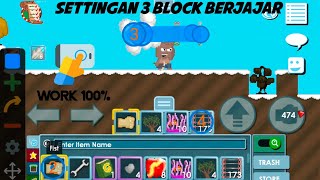 AUTO CLICKER GROWTOPIA 2024🔥🔥 BERJAJAR 3 BLOCK LGRID   GROWTOPIA INDONESIA [upl. by Erlewine357]