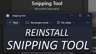 Cara Mengatasi Snipping Tool Tidak Bisa Record atau Rekam di Windows 11 [upl. by Anifesoj]