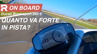 Ducati Supersport 950 S 2021  On Board  Autodromo di Vallelunga [upl. by Redan]