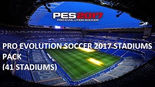 Pro Evolution Soccer 2017 Stadiums Pack  How to Install [upl. by Garling]