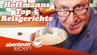 Hoffmanns Top 5 Schnelle Gerichte mit Reis  Abenteuer Leben  Kabel Eins [upl. by Ahtael932]