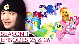 I FINISHED SEASON ONE  MLP FIM REACTION [upl. by Moia]