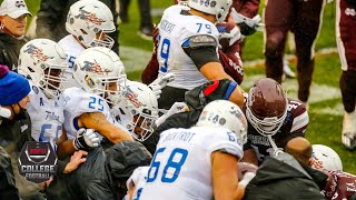 Massive brawl erupts between Tulsa amp Mississippi State at Armed Forces Bowl  ESPN College Football [upl. by Kaenel602]