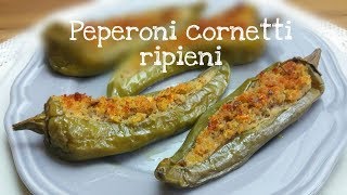 Peperoni cornetti ripieni Ricetta Veloce [upl. by Odlabu]