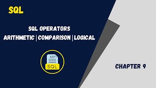 SQL Operators Explained ArithmeticComparisonLogical [upl. by Liw]