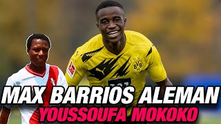 EL MAX BARRIOS ALEMAN  YOUSSOUFA MOUKOKO  El Futbolista que ESTAFÓ a Alemania y Dortmund [upl. by Einahets]