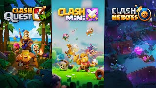 Status UPDATE 3 NEW CLASH Games [upl. by Niboc]