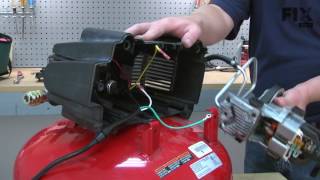 Porter Cable Air Compressor Repair – How to replace the Tube Seal [upl. by Lunseth387]