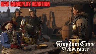 Brand NEW Kingdom Come Deliverance II Gameplay Reaction [upl. by Kreis]