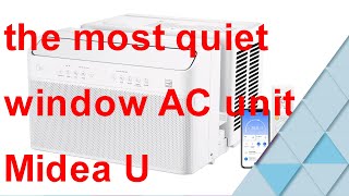 review of the Midea U Inverter Window Air Conditioner extremely quiet [upl. by Conger58]