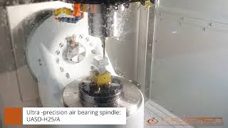 Yes it is an Ultraprecision air bearing spindle UASDH25A [upl. by Gievlos104]