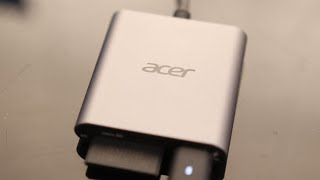 Acer UHSII USB C SD Card Reader with 100W PD Port 3in1 TypeC SD 40 Memory Card Reader Adapter [upl. by Yusem]