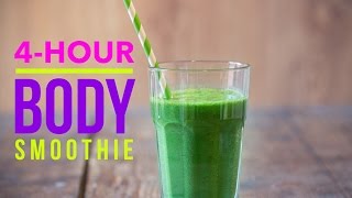 30 grams Protein 4Hour Body Diet Breakfast Smoothie [upl. by Ronal873]