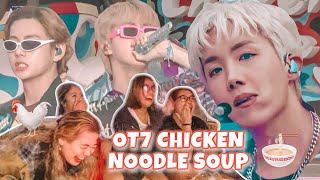 BTS 방탄소년단 CNS CHICKEN NOODLE SOUP OT7 REACTION  MUSTER SOWOOZOO DAY 2 FESTA  PH ARMYS [upl. by Usanis]