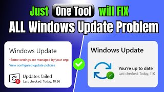 FIX All Windows Update Problems With ONE TOOL Windows 1011 [upl. by Tan]