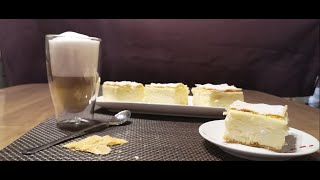 Custard Cake KremšniteCremeschnitteKuhajte s Drazenom [upl. by Medardas]