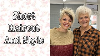 Short Hairstyles for Women Over 60  Hairstyles for Older Women [upl. by Ahsyak]